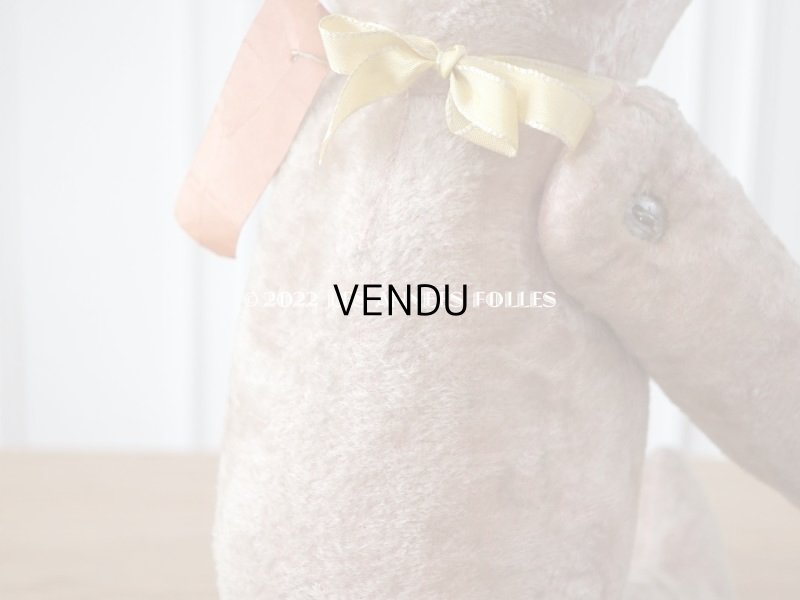 画像11: アンティーク ベア 淡いピンク