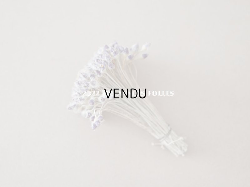 画像3: アンティーク ペップ　ラヴェンダー＆グレー  布花用 花芯 約120ピースの束