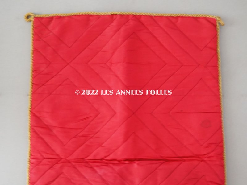 画像3: ＊蚤の市＊19世紀 アンティーク シルク製 ハンキーケース イニシャル刺繍入り ハンカチ用ポシェット 