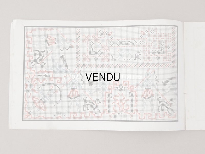画像5: 1850年代 アンティーク SAJOU  刺繍図案帳 DESSINS DE BRODERIES 139 - SAJOU PARIS -