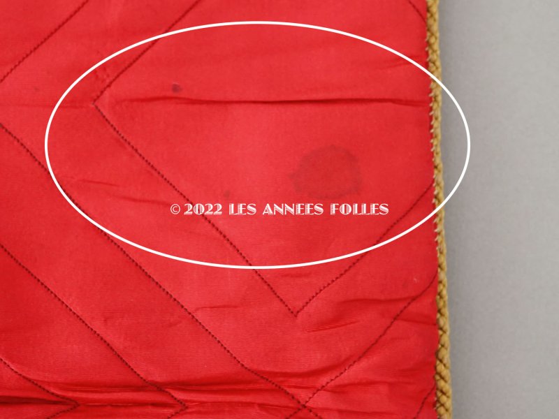 画像5: ＊蚤の市＊19世紀 アンティーク シルク製 ハンキーケース イニシャル刺繍入り ハンカチ用ポシェット 