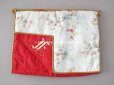 画像2: ＊蚤の市＊19世紀 アンティーク シルク製 ハンキーケース イニシャル刺繍入り ハンカチ用ポシェット  (2)