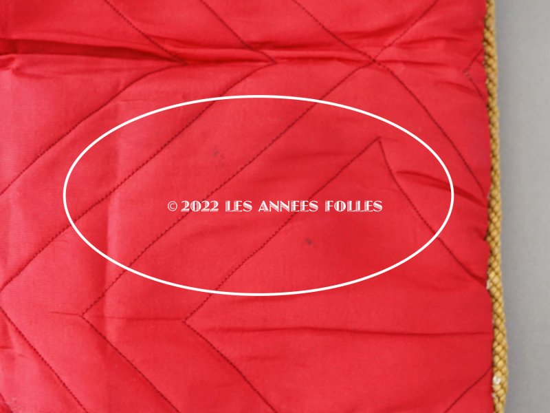 画像6: ＊蚤の市＊19世紀 アンティーク シルク製 ハンキーケース イニシャル刺繍入り ハンカチ用ポシェット 