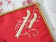 画像8: ＊蚤の市＊19世紀 アンティーク シルク製 ハンキーケース イニシャル刺繍入り ハンカチ用ポシェット 
