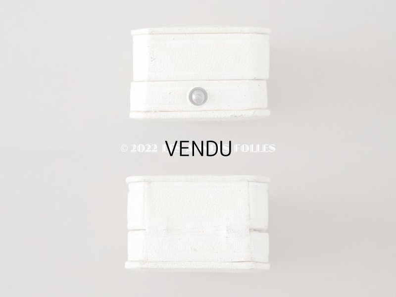 画像3: アンティーク ジュエリーボックス イニシャル入り Y.S. アイボリー