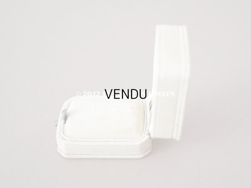 画像8: アンティーク ジュエリーボックス イニシャル入り Y.S. アイボリー