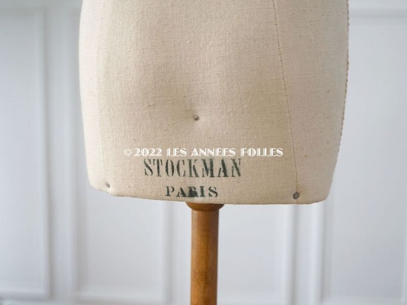 画像7: ＊蚤の市＊アンティーク ストックマン ドールサイズ トルソー 71cm - STOCKMAN -