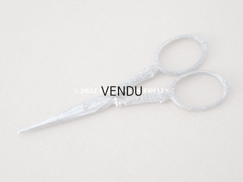 画像8: 1920年代 アンティーク リボン&ローズパニエ柄 ソーイングセット 裁縫道具