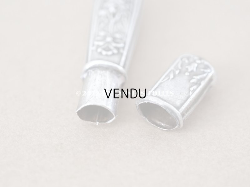 画像5: 1920年代 アンティーク リボン&ローズパニエ柄 ソーイングセット 裁縫道具