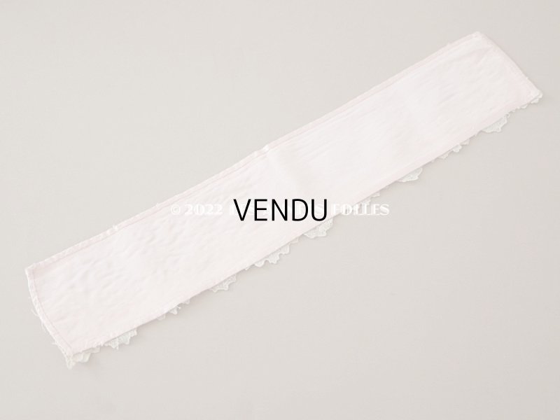 画像16: 18世紀 アンティーク ニードルレース アランソンレース 薔薇のガーランド 89cm 9cm幅 ポワン・ダランソン