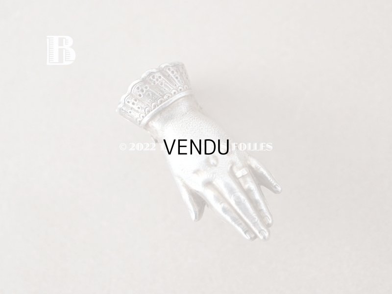 画像7: アンティーク ハンドモチーフのクリップ　シャトレーヌ用　手のモチーフ