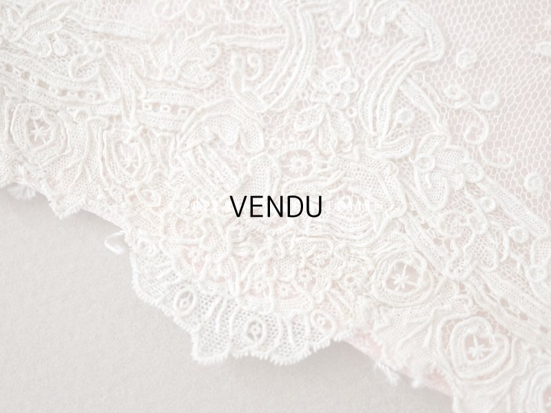 画像5: 18世紀 アンティーク ニードルレース アランソンレース 薔薇のガーランド 89cm 9cm幅 ポワン・ダランソン