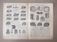 画像13: 1900年頃 アンティーク ボンマルシェのカタログ 文具 パペトリー CATALOGUE DE PAPETERIE ET ARTICLES DE BUREAU - AU BON MARCHE -