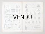 1900年頃 アンティーク ボンマルシェのカタログ 文具 パペトリー CATALOGUE DE PAPETERIE ET ARTICLES DE BUREAU - AU BON MARCHE -