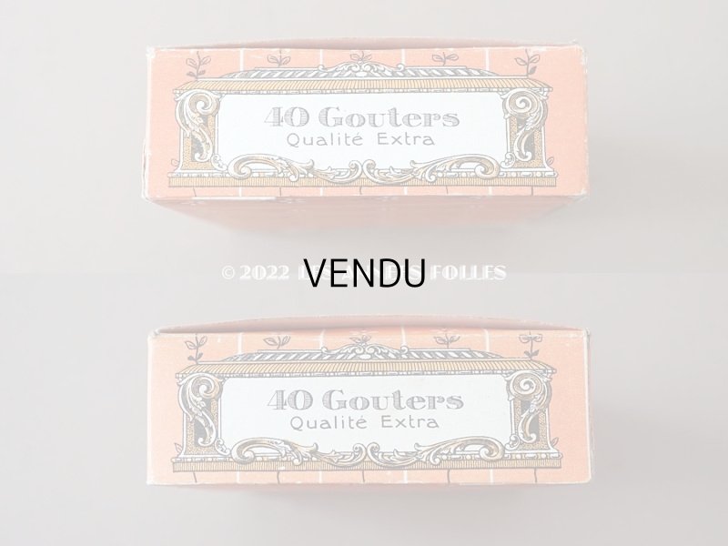 画像6: アンティーク 『 マルキーズ・ ドゥ・セヴィニエ 』のお菓子箱 LES GOUTERS AU CHOCOLAT DE ROYAT - MARQUISE DE SEVIGNE PARIS -