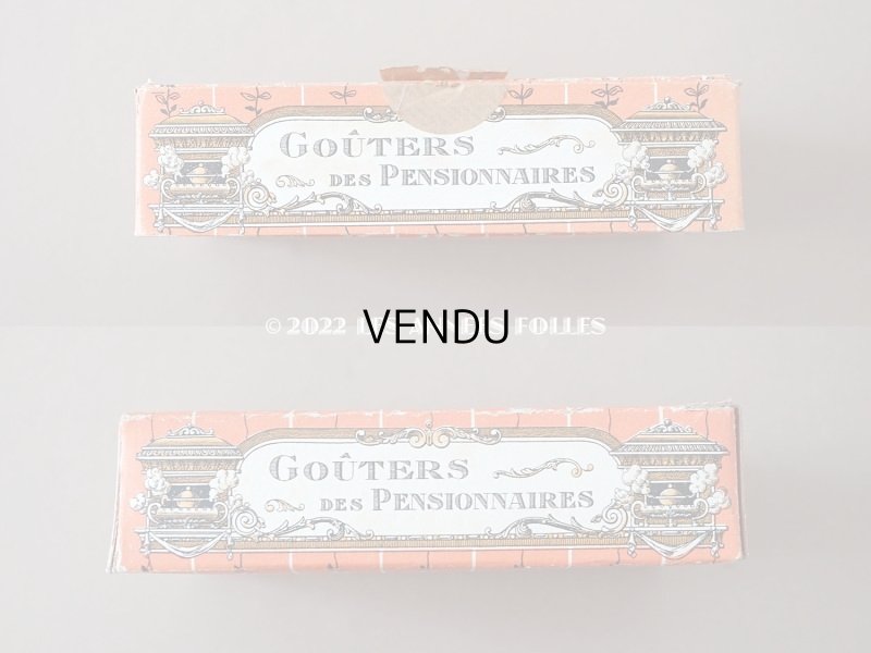 画像5: アンティーク 『 マルキーズ・ ドゥ・セヴィニエ 』のお菓子箱 LES GOUTERS AU CHOCOLAT DE ROYAT - MARQUISE DE SEVIGNE PARIS -