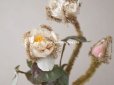 画像3: 19世紀　ナポレオン3世時代 アンティーク 薔薇のブーケの布花　パウダーピンク (3)