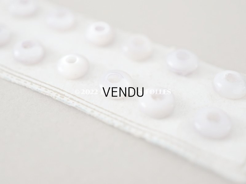 画像5: 1920年 アンティーク マザーオブパール製 極小 ボタン 乳白色 6mm 12ピース シェルボタン 