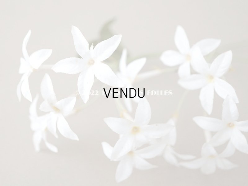 画像14: 19世紀 アンティーク 白い布花 