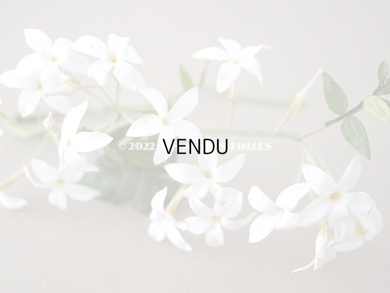 画像10: 19世紀 アンティーク 白い布花 