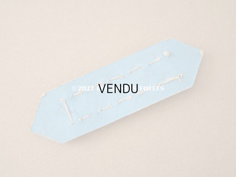 画像10: 1920年 アンティーク マザーオブパール製 極小 ボタン 6mm 12ピース シェルボタン ブルー