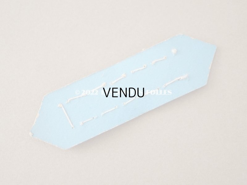 画像6: 1920年 アンティーク マザーオブパール製 極小 ボタン 6mm 12ピース シェルボタン ブルー