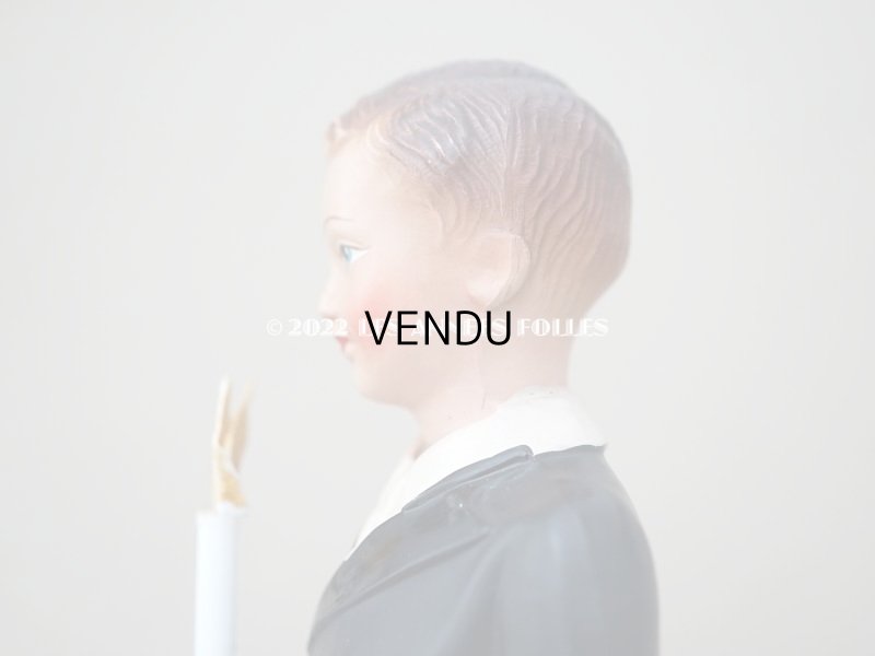 画像6: アンティーク 初聖体の少年 セルロイド製 人形 大きなサイズ