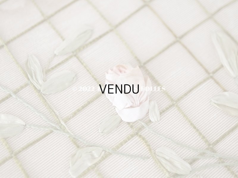 画像9: アンティーク 薔薇のロココモチーフのガーランド 大きなカルトナージュボックス パウダーピンク 48×32.5×9.5cm