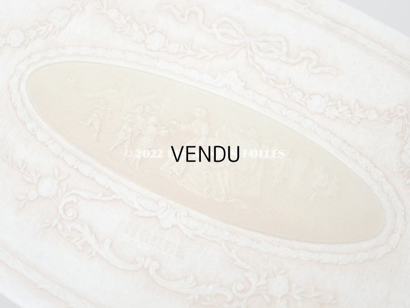 画像4:  アンティーク 『マルキーズ・ ドゥ・セヴィニエ』のドラジェボックス お菓子箱 薔薇とリボンのガーランド - MARQUISE DE SEVIGNE PARIS -