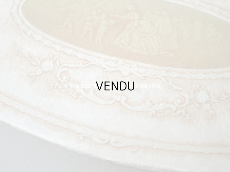 画像6:  アンティーク 『マルキーズ・ ドゥ・セヴィニエ』のドラジェボックス お菓子箱 薔薇とリボンのガーランド - MARQUISE DE SEVIGNE PARIS -