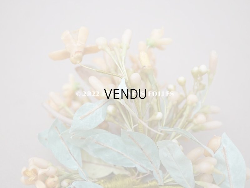 画像8: アンティーク ワックスフラワーのティアラ ウェディング 結婚式 