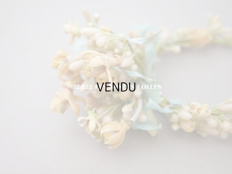 画像11: アンティーク ワックスフラワーのティアラ ウェディング 結婚式 