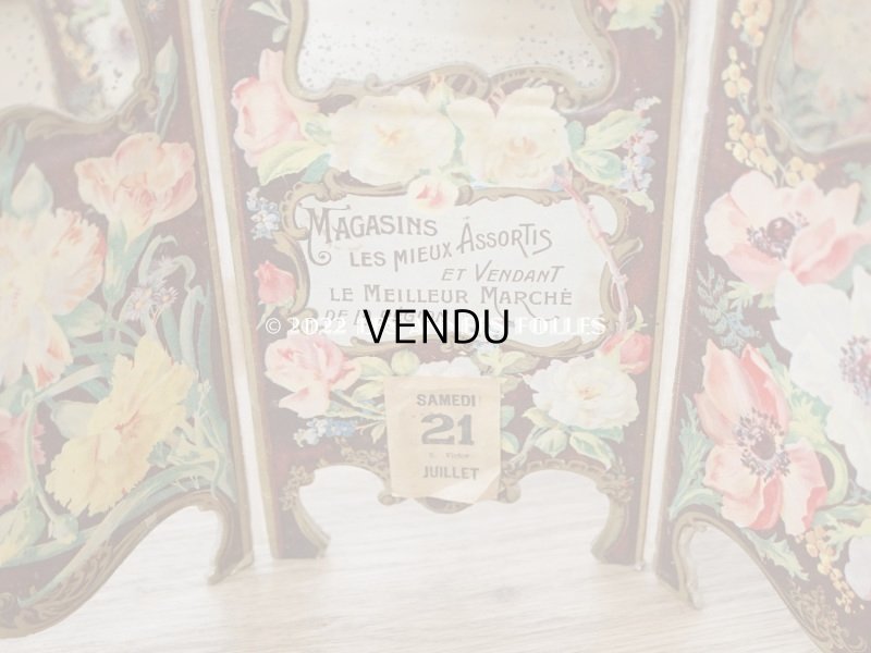 画像5: 1900年頃　アンティーク メゾン・ヴァニエの3面鏡 - MAISON VANNIER -