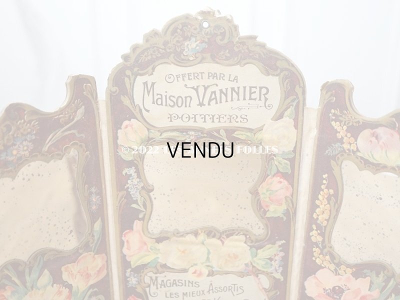 画像4: 1900年頃　アンティーク メゾン・ヴァニエの3面鏡 - MAISON VANNIER -