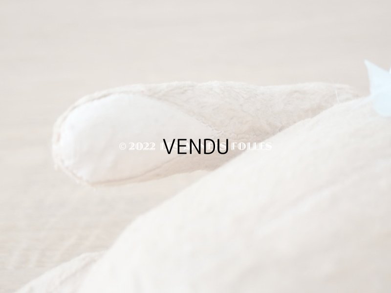 画像10: アンティーク ベア 淡いピンク