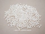1920年代 アンティーク 極小 フェイクパールのスフレビーズ 3mm 約500ピース　吹きガラス製 