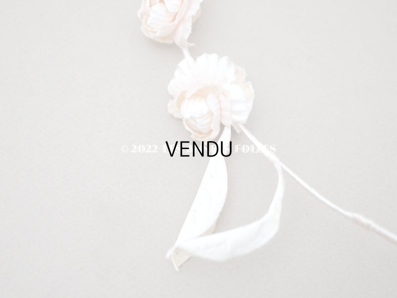 画像11: アンティーク パウダーピンクの花冠 ティアラ ヴェールガール