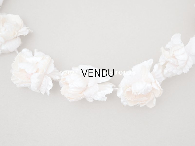 画像5: アンティーク パウダーピンクの花冠 ティアラ ヴェールガール