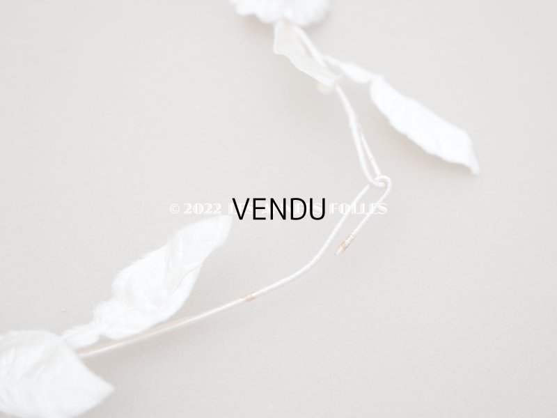 画像8: アンティーク パウダーピンクの花冠 ティアラ ヴェールガール