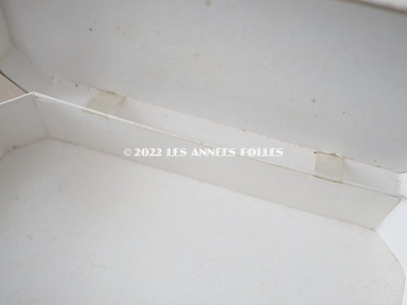 画像8: 【クリスマスセール2022対象外】19世紀 ナポレオン3世時代 アンティーク お菓子箱 チョコレートボックス　 ブルーのグラスストーン