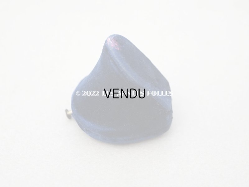 画像7: 【クリスマスセール2022対象外】19世紀 アンティーク リングボックス ナイトブルーのベルベット ジュエリーボックス