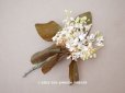 画像1: 【クリスマスセール2022対象外】1900年代 アンティーク 小さな白い花のブーケ (1)