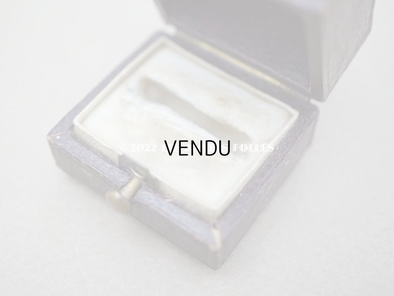 画像6: 【クリスマスセール2022対象外】19世紀 アンティーク 小さなリングボックス　ブラウン ジュエリーボックス