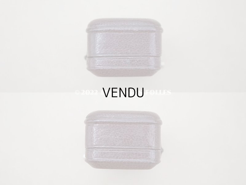 画像9: 【クリスマスセール2022対象外】アンティーク 本革製 王冠＆イニシャルの型押し　 ジュエリーボックス　ブラウン