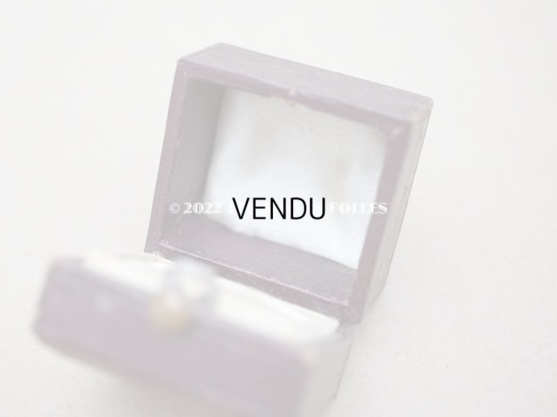 画像5: 【クリスマスセール2022対象外】19世紀 アンティーク 小さなリングボックス　ブラウン ジュエリーボックス