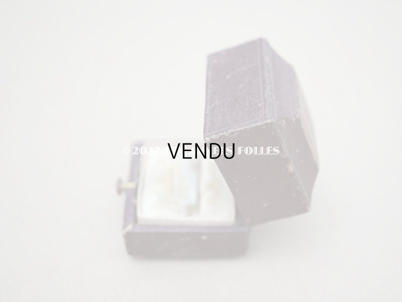 画像4: 【クリスマスセール2022対象外】19世紀 アンティーク 小さなリングボックス　ブラウン ジュエリーボックス