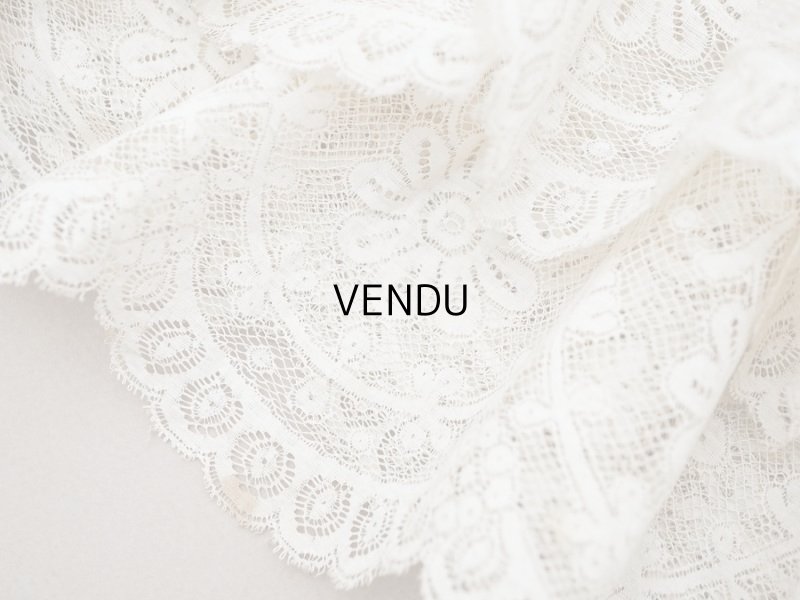 画像5: 1900年代 アンティーク  ドレスの裾  4段のヴァランシエンヌレース 