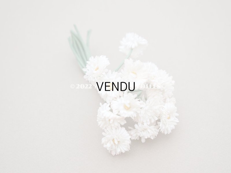 画像6: 【クリスマスセール2022対象外】アンティーク  デイジーの布花