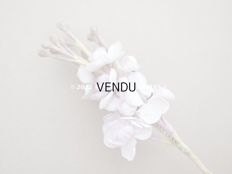 画像3: 【クリスマスセール2022対象外】アンティーク 薔薇&菫&ライラックの布花