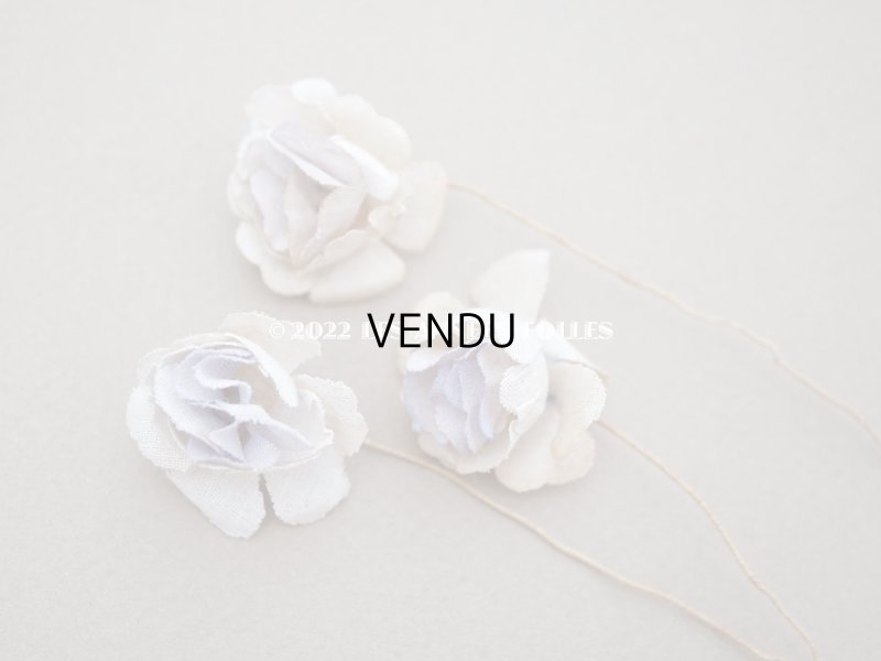 画像6: 【クリスマスセール2022対象外】アンティーク 薔薇&菫&ライラックの布花